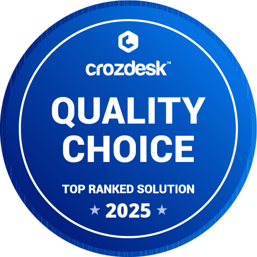 Crozdesk Happiest Users Badge